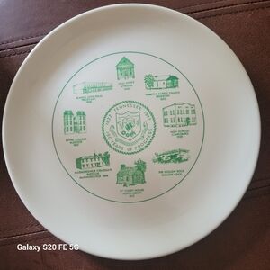 Carroll county TN sesquicentennial plate